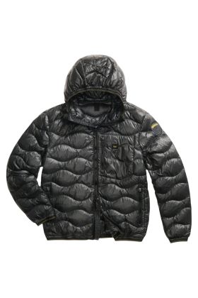 Blauer Herren Jacke