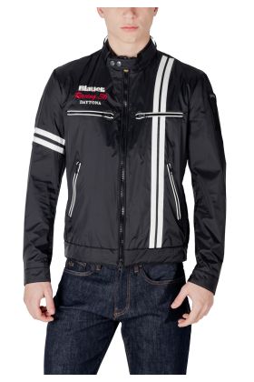Blauer Herren Jacke