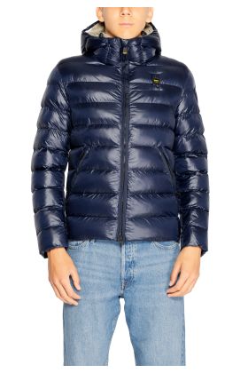 Blauer Herren Jacke