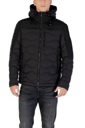Blauer Herren Jacke
