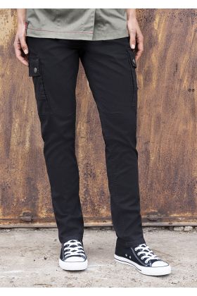 Damen Cargohose ROCK CHEF®-Stage2 schwarz