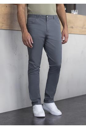 Herren 5-Pocket-Hose Classic-Stretch anthrazit
