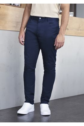 Herren 5-Pocket-Hose Classic-Stretch nachtblau