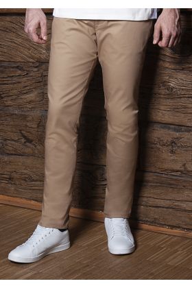 Herren Chinohose Modern-Stretch sahara