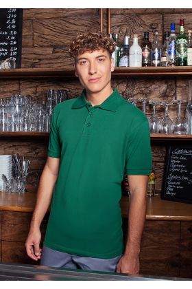 Herren Workwear Poloshirt Basic waldgrün