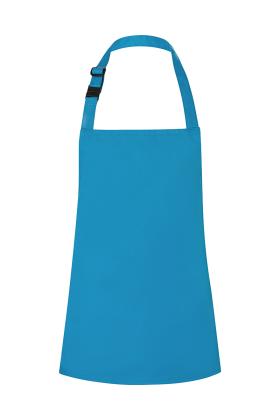 Kinderlatzschürze Basic mit Schnalle türkis