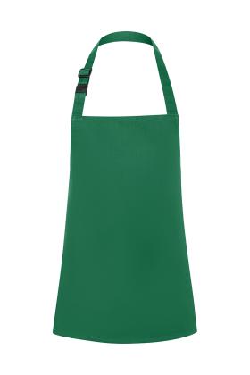 Kinderlatzschürze Basic mit Schnalle waldgrün