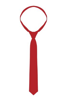 Krawatte Classic rot