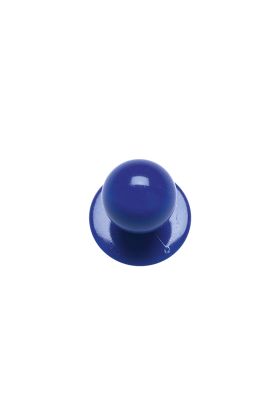 Kugelknöpfe Blau, 12 Stück / Pack