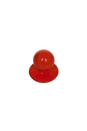 Kugelknöpfe Rot, 12 Stück / Pack