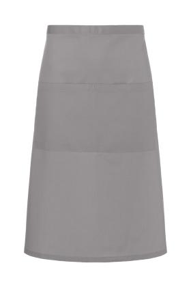 XXL-Bistroschürze Basic in Übergröße mit Tasche basaltgrau