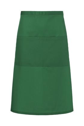 XXL-Bistroschürze Basic in Übergröße mit Tasche waldgrün